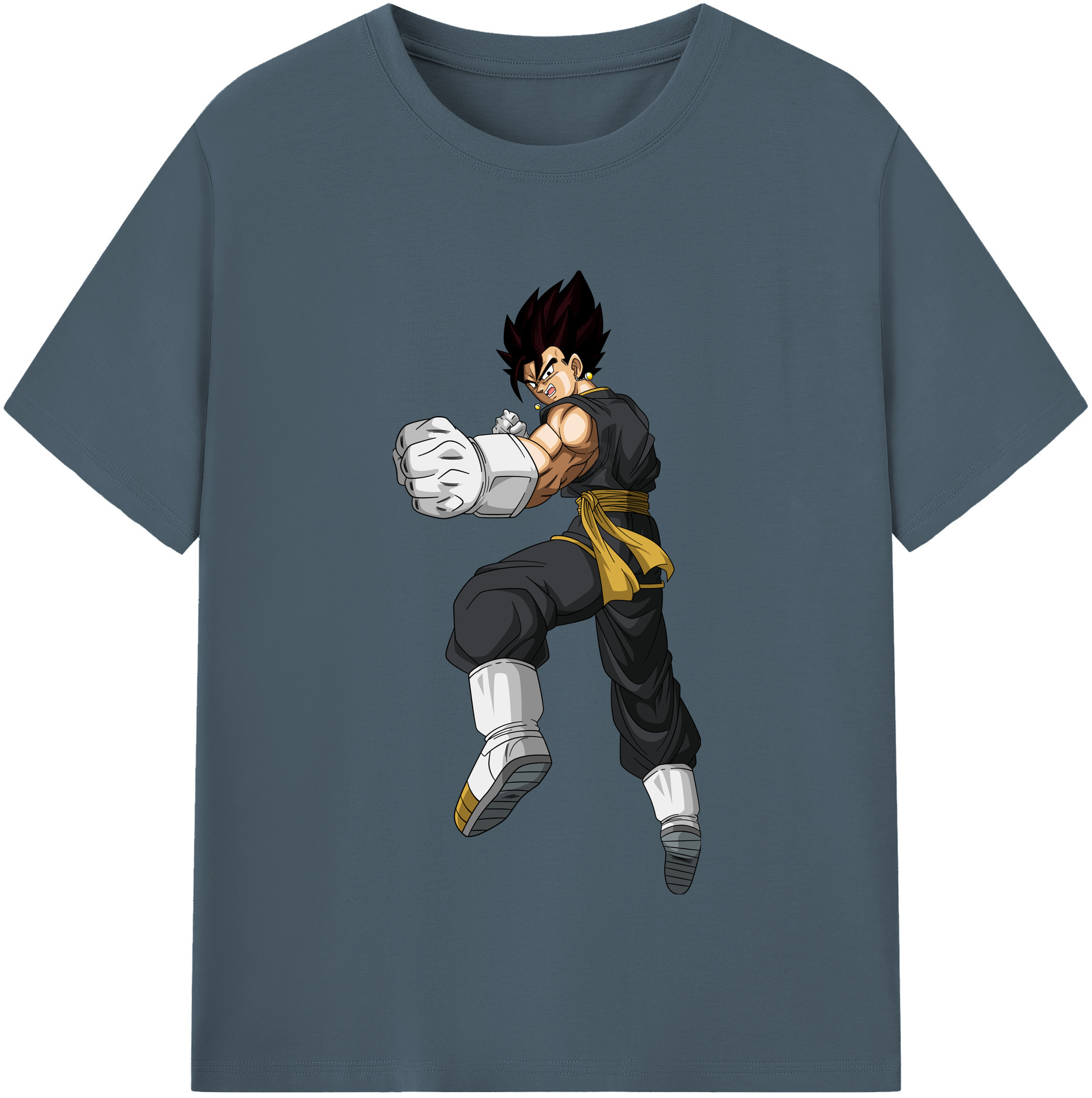 （画像用） ドラゴンボール ベジット DRAGON BALL Vegetto 綿100％半袖Tシャツ（フロントプリント）
